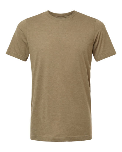 Tultex Combed CVC T-Shirt 602CVC #color_Heather Olive Green