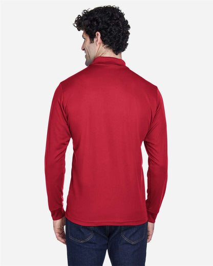 CORE365 Men's Pinnacle Performance Long Sleeve Piqué Polo 88192 #colormdl_Classic Red