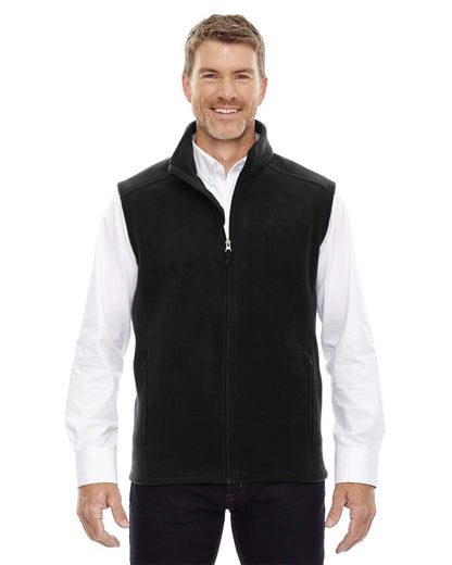 CORE365 Men's Tall Journey Fleece Vest 88191T #colormdl_Black