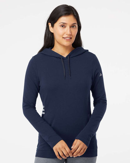 Adidas Women's Lightweight Hooded Sweatshirt A451 #colormdl_Collegiate Navy