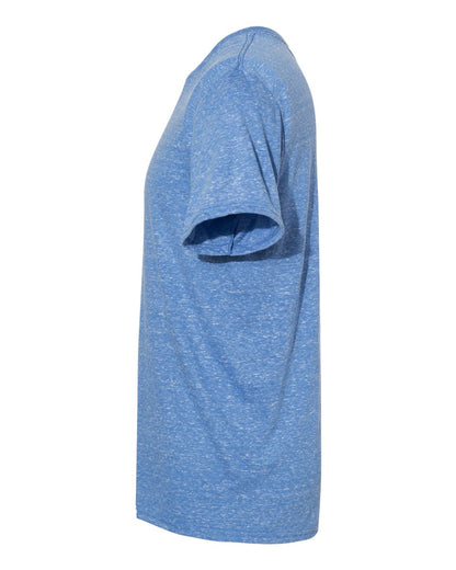 JERZEES Unisex Snow Heather Jersey T-Shirt 88MR #color_Royal