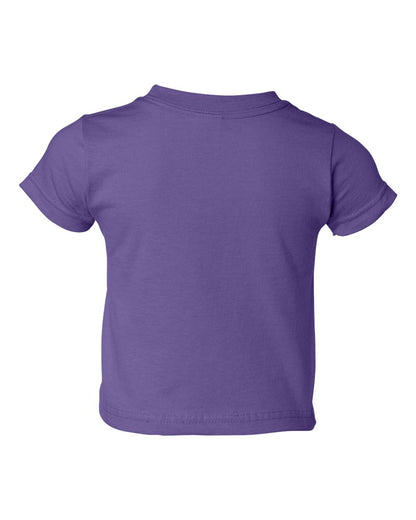 Rabbit Skins Toddler Cotton Jersey Tee 3301T #color_Purple