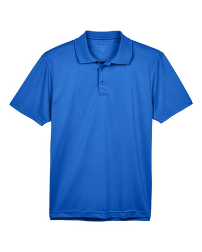Harriton Men's Polyester Jersey Polo M315 #color_True Royal