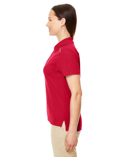 CORE365 Women's Radiant Performance Piqué Polo with Reflective Piping 78181R #colormdl_Classic Red