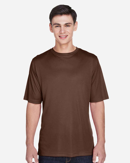 Team 365 Men's Zone Performance T-Shirt TT11 #colormdl_Sport Dark Brown