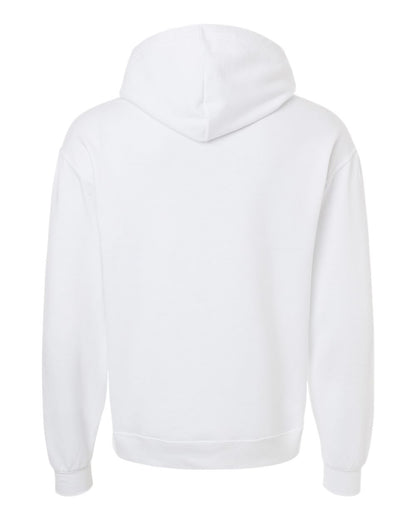 JERZEES Unisex Ultimate CVC Hooded Sweatshirt IC49MR #color_White