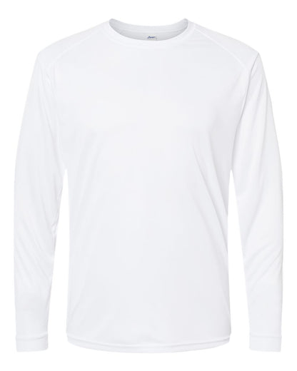Paragon Unisex Long Islander Performance Long Sleeve T-Shirt 210 #color_White