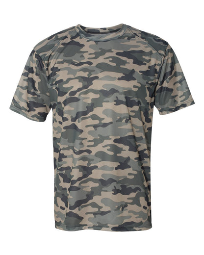 Badger Camo T-Shirt 4181 #color_Sand