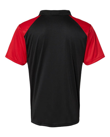 C2 Sport Sport Polo 5903 #color_Black/ Red