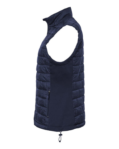 Burnside Women's Elemental Puffer Vest 5703 #color_Navy