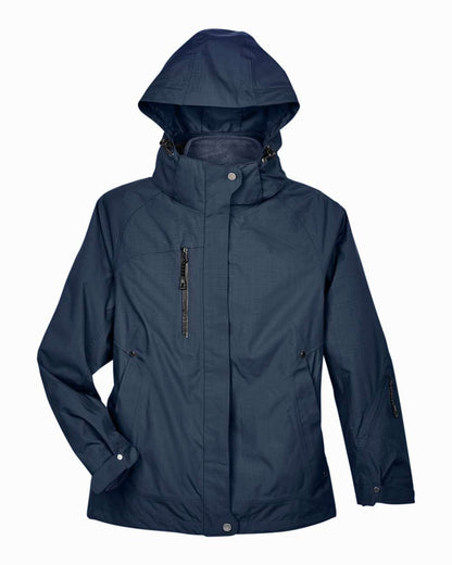 North End Women's Caprice 3-in-1 Jacket with Soft Shell Liner 78178 #color_Classic Navy