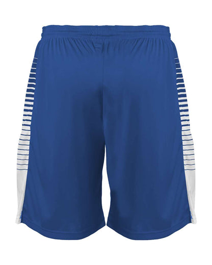 Badger Youth Lineup Shorts 2212 #color_Royal