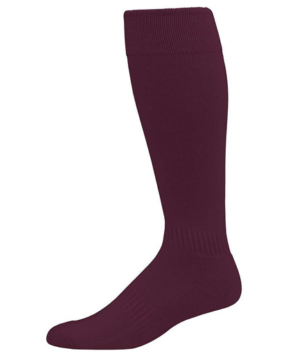 Augusta Sportswear Elite Multi-Sport Socks 6006 #color_Maroon