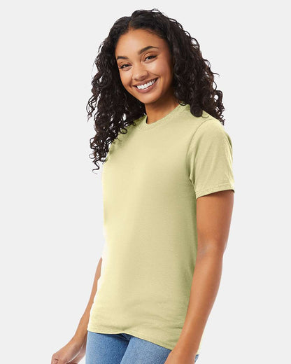 Hanes Unisex Beefy-T® T-Shirt 5180 #colormdl_Lemon Meringue