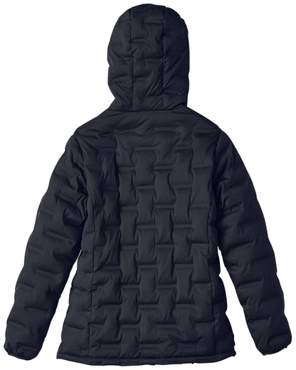North End Women's Loft Puffer Jacket NE708W #color_Black/ Carbon