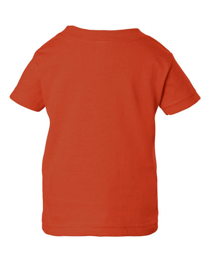 Rabbit Skins Infant Cotton Jersey Tee 3401 #color_Orange