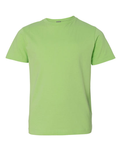LAT Youth Fine Jersey Tee 6101 #color_Key Lime