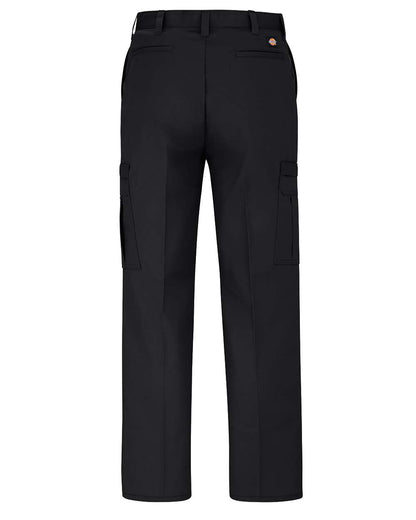 Dickies Men's Premium Industrial Cargo Pants LP72 #color_Black - 37 Unhemmed