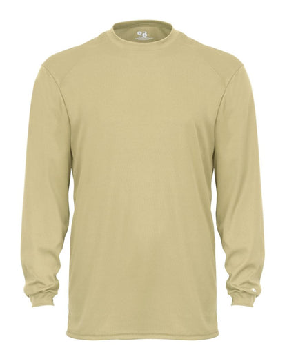 Badger B-Core Long Sleeve T-Shirt 4104 #color_Vegas Gold