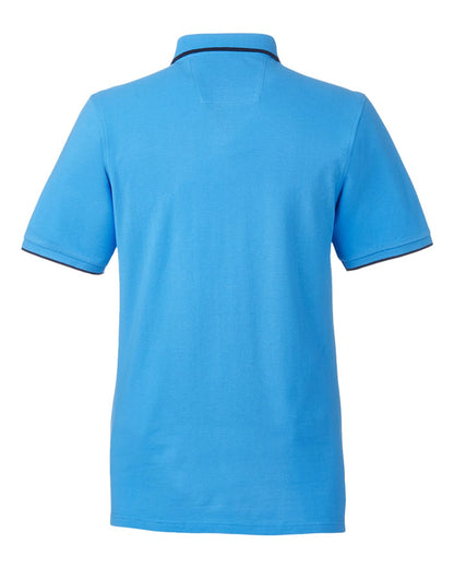 Nautica Men's Deck Polo N17165 #color_Azure Blue