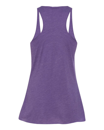 BELLA + CANVAS Women's Triblend Racerback Tank 8430 #color_Purple Triblend