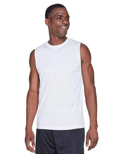 Team 365 Men's Zone Performance Muscle T-Shirt TT11M #colormdl_White