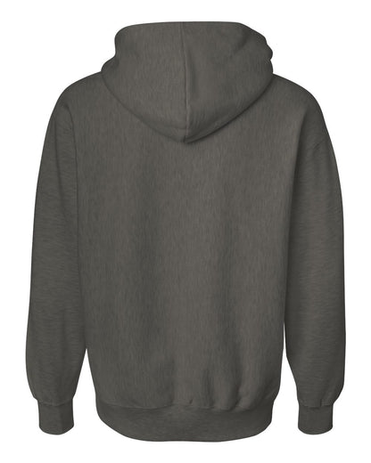 Weatherproof Unisex Cross Weave™ Hooded Sweatshirt 7700 #color_Charcoal