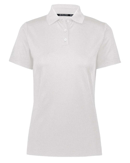 Holloway Women's Prism Polo 222768 #color_White