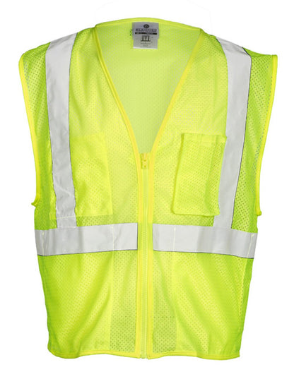 Kishigo Unisex Self Extinguishing Mesh Vest FM419-420 Kishigo Unisex Self Extinguishing Mesh Vest FM419-420