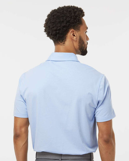 Adidas Men's Blended Polo A590 #colormdl_Blue Dawn Melange