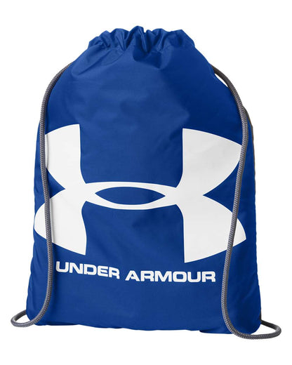 Under Armour Ozsee Sackpack Drawstring Bag 1240539 #color_Royal/ Steel