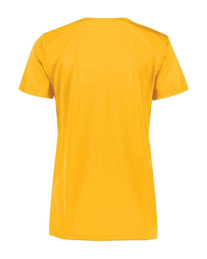 Augusta Sportswear Women's Nexgen Wicking V-Neck T-Shirt 1790 #color_Gold