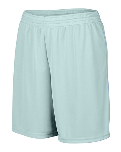 Augusta Sportswear Women's Octane Shorts 1423 #color_Silver