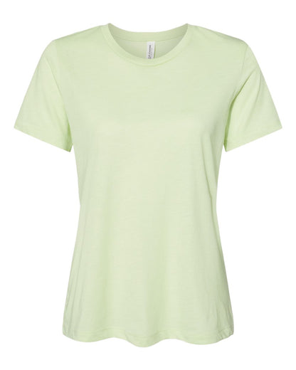 BELLA + CANVAS Women’s Relaxed Fit Triblend Tee 6413 #color_Spring Green Triblend