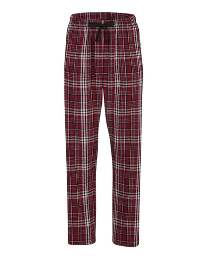 Boxercraft Women's Haley Flannel Pants BW6620 #color_Maroon Plaid