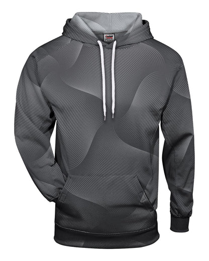 Badger Men's Warp Hooded Sweatshirt 1413 #color_Graphite