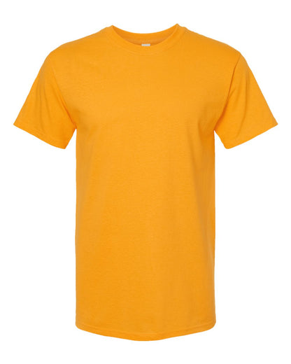 M&O Men's Gold Soft Touch T-Shirt 4800 #color_Gold