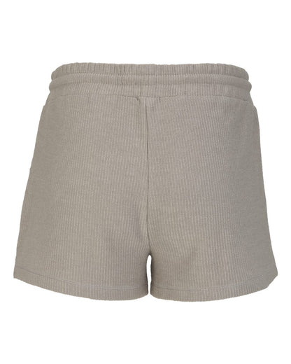 Boxercraft Women's Ribbed Knit Shorts BW6506 #color_Oxford