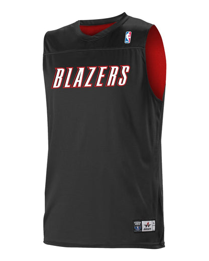 Alleson Athletic Youth NBA Logo'd Reversible Game Jersey A105LY #color_Portland Trailblazers