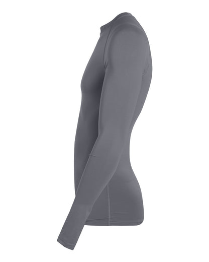 Augusta Sportswear Unisex Hyperform Compression Long Sleeve Shirt 2604 #color_Graphite