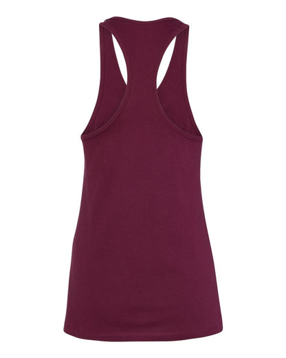 BELLA + CANVAS Women's Jersey Racerback Tank 6008 #color_Maroon