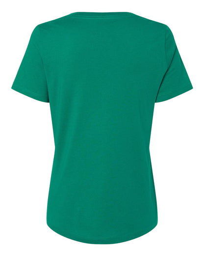 BELLA + CANVAS Women’s Relaxed Jersey V-Neck Tee 6405 #color_Kelly