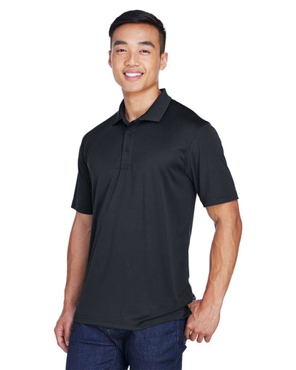 UltraClub Men's Cool & Dry Sport Polo 8405 #colormdl_Black