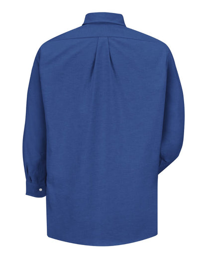 Red Kap Men's Extended Sizes Executive Oxford Dress Shirt SR70EXT #color_FB-French Blue 34