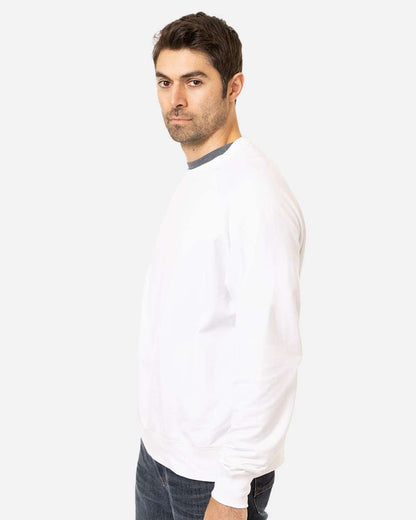 econscious Unisex Motion Crewneck Sweatshirt EC5200 #colormdl_White