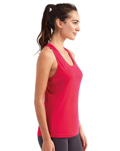 TriDri Women's Knot Back Venus Tank TD042 #colormdl_Hot Pink