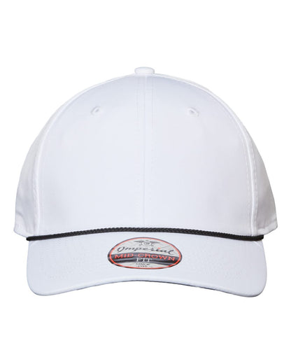 Imperial The Wingman Cap 7054 #color_White/ Black