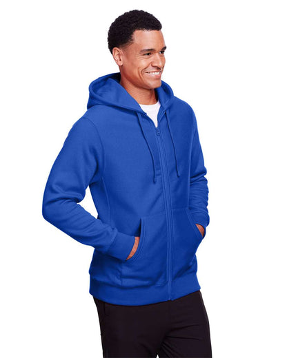 Team 365 Unisex Zone HydroSport™ Heavyweight Full-Zip Hooded Sweatshirt TT95 #colormdl_Sport Royal