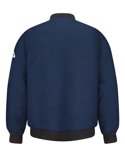 Bulwark Flame Resistant Team Jacket JET2 #color_Navy