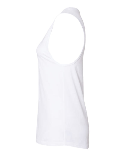 BELLA + CANVAS Women's Jersey Muscle Tank 6003 #color_White